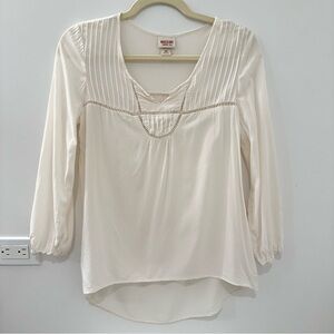 Mossimo ivory blouse